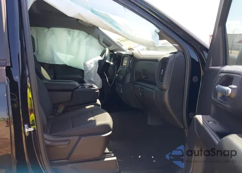 2025 Chevrolet Silverado 2Wd Short Bed Custom из США, поврежденный, VIN 3GCPABEKXSG372185